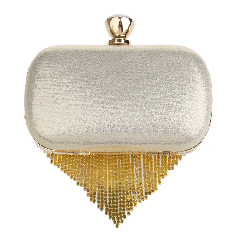 Neue Quaste Strass Kupplung Damen Abendtaschen Perlen Luxus Damen Handtaschen Perle goldenen Abendtasche