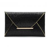 Luxus Mode Womens Pailletten Hülle Tasche Gold Kaffee Schwarz Twinkly Farbe Clutch Handtasche