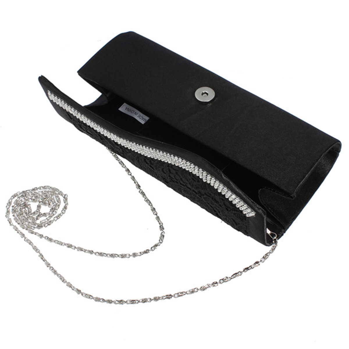 Hight Fashion Handtasche Blumenspitze Stain Kristall Eleganz Abendtaschen Hochzeit Brautjungfer Handtasche Charme