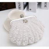 Two Sided Perlen NEUE Mode Damen Perle Abendtasche Damen luxus Elegant Kupplung Wunderschöne Brauthochzeitsfest