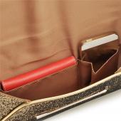 Charming Hot Damen Abendgesellschaft Taschen Gold Pailletten Hülle Tasche Clutch Umschlag Muster Glänzende