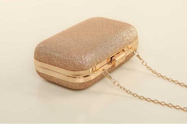 Kleine Mini Tasche Damen Umhängetaschen Damen Gold Handtaschen Damen Abendtasche für Party Erfasst Handtasche