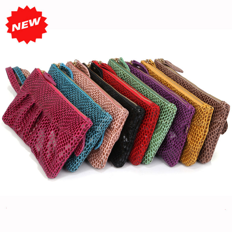 mode schlangenhaut VollrindLeder Damen Clutch Abendtasche Handtasche