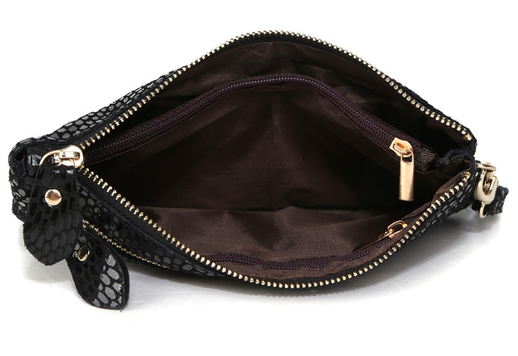 mode schlangenhaut VollrindLeder Damen Clutch Abendtasche Handtasche