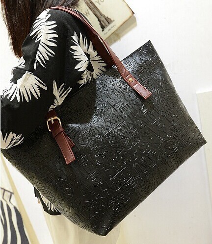 Günstige Promotion big bags dame Umhängetasche PU retro tragbare Chinesischen traditionellen Leder trage Tasche