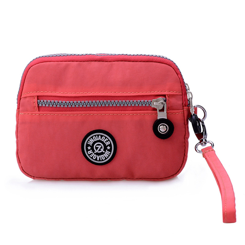Sonderangebot Neue sommer Wristlets Weiche Wasserdichte Nylon Damen Tasche Stil Handtaschen Mini Mode Kupplung