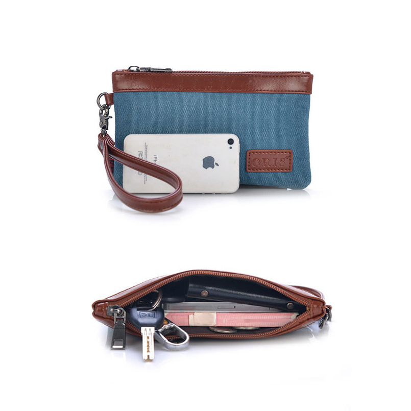 Kleine Handtaschen Designer Leinwand Handtasche für Teenager Mädchen Casual mit Leder Weibliche Telefon Brieftasche