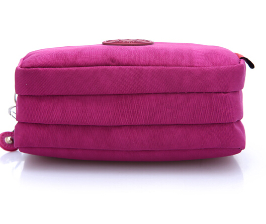 Damen Geldbörse Mehrschichtigen Nylon Clutch Bag Kleine Wasserdichte Messenger Crossbody Taschen Für Damen