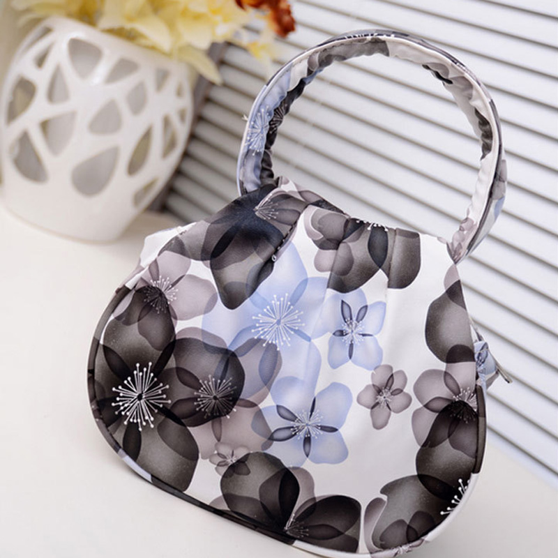 Neue Mode Pu Leder Kleine Handtasche für Mama Blumendrucke Damen Handtaschen