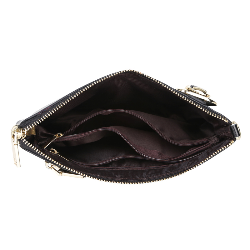 Mode Schnalle Furly Süßigkeiten Handtaschen Damen Echte Messenger Clutch Geldbörsen Wristlet