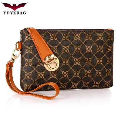 mini Damen karierten Geldbörse armbänder Abendtasche dame Brieftaschen kleine Brieftasche carteira feminina