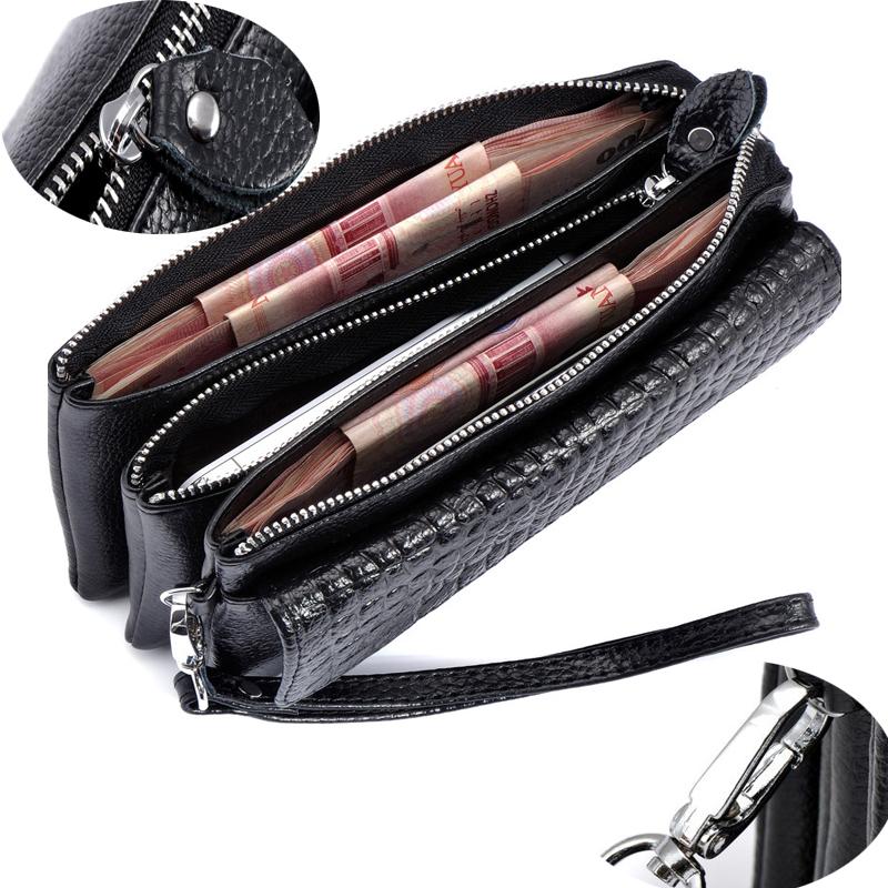 Damen Geldbörsen Leder Paket Armband Kupplungen weibliche Steinmuster Geldbörsen kleine Handtasche