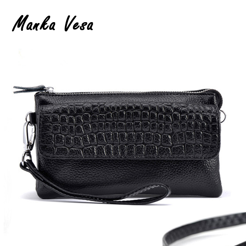 Damen Geldbörsen Leder Paket Armband Kupplungen weibliche Steinmuster Geldbörsen kleine Handtasche
