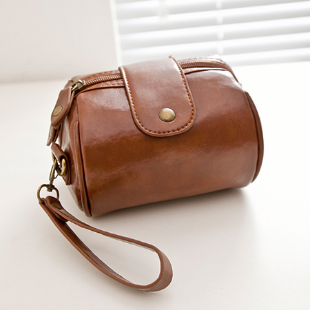 Braun Retro Damen Kupplung Multifunktionale Handtaschen Leder designer armbänder Taschen für Damen