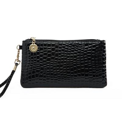 Neue Pu Leder Damen Wristlets Clutch Taschen Designer Luxus Damen Brieftasche Geldbörse Solide Damen