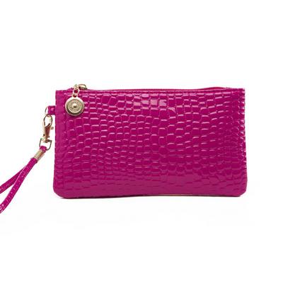 Neue Pu Leder Damen Wristlets Clutch Taschen Designer Luxus Damen Brieftasche Geldbörse Solide Damen