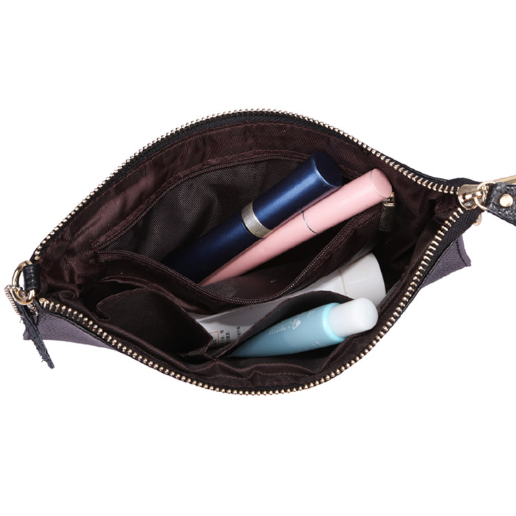 beliebte Mode Clutch Wristlet Abendtaschen Tasche Aus Echtem Leder Damen Handtasche Schultertasche mit Ketten