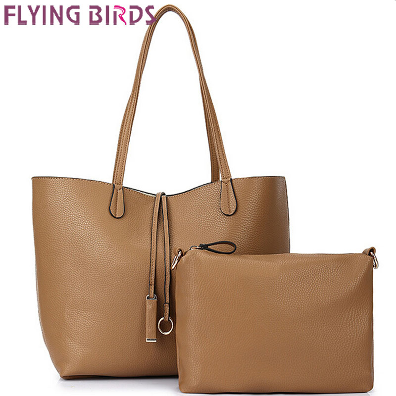 Damen Leder Handtasche neue Damen Taschen Großen Zusammengesetzten Tasche Vintage schulter