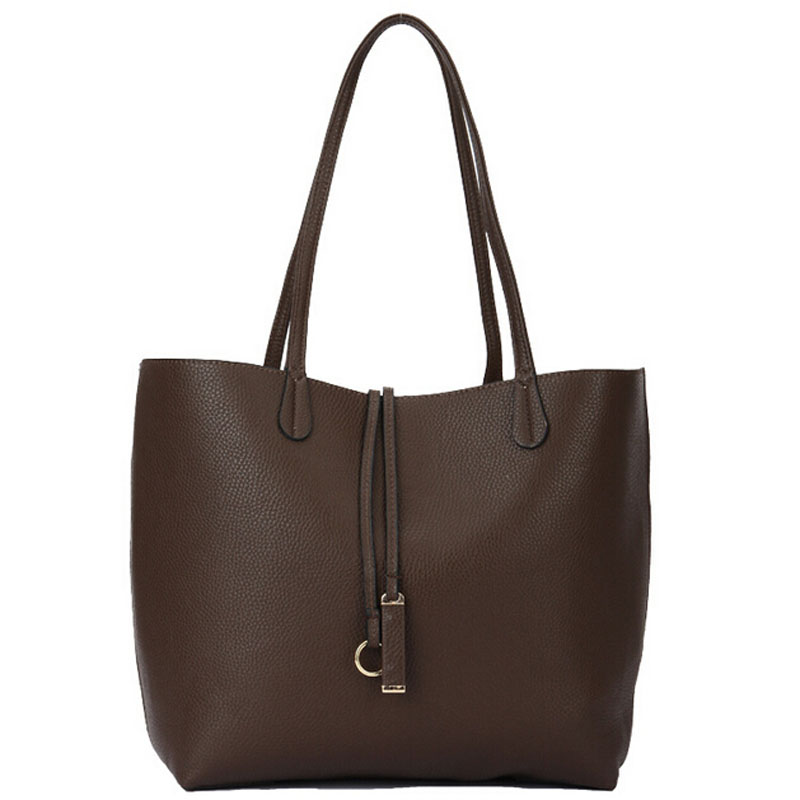 Damen Leder Handtasche neue Damen Taschen Großen Zusammengesetzten Tasche Vintage schulter