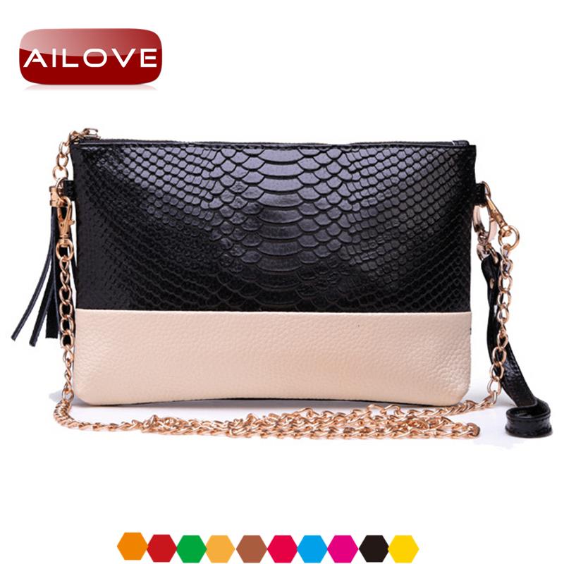 crossbody Taschen für Damen Kette weiblichen schulterbeutel pu Leder Damen messenger bags kupplung Geldbörse