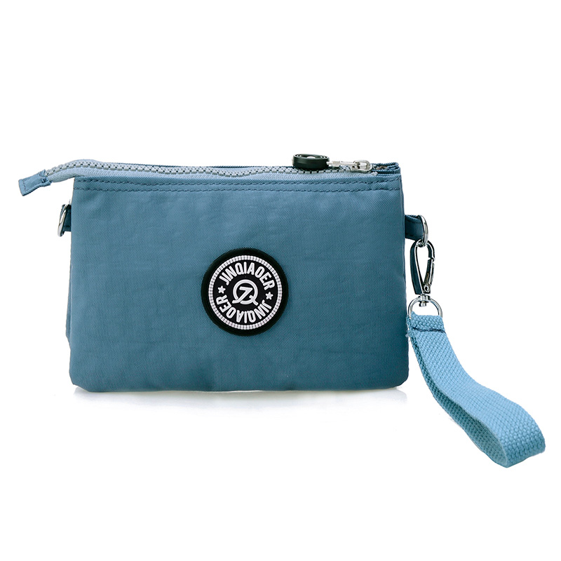 Wasserdichte Nylon Mode Damen Crossbody Taschen Brieftasche Casual Kippl Stil Geldbörse Kupplung Niedliche