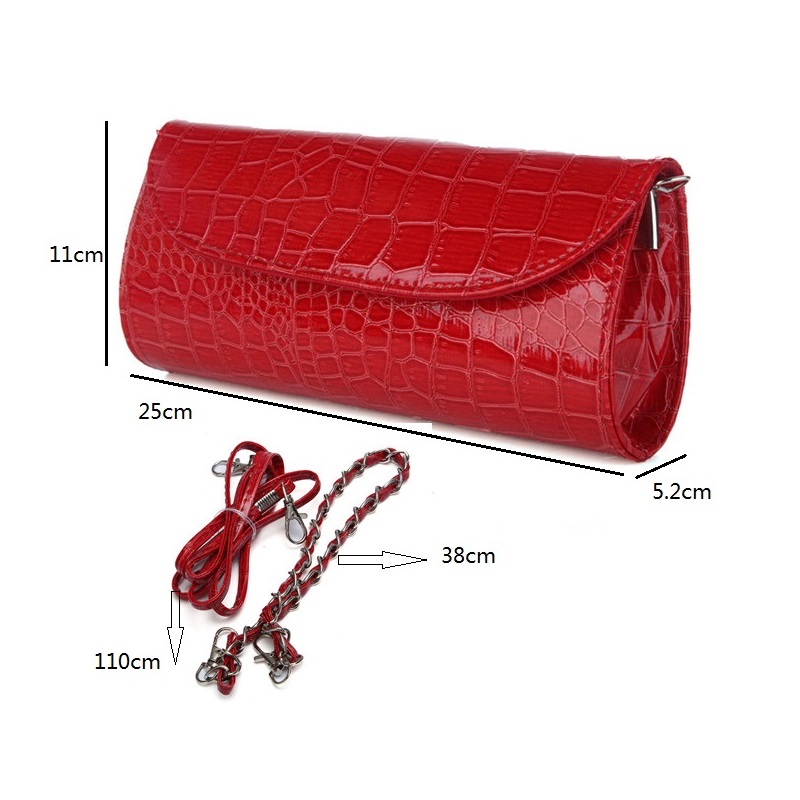 Damen Abendtaschen Clutch Wristlet Steinmuster Handtasche Leder Messenger Geldbörse Mode Tasche Taschen