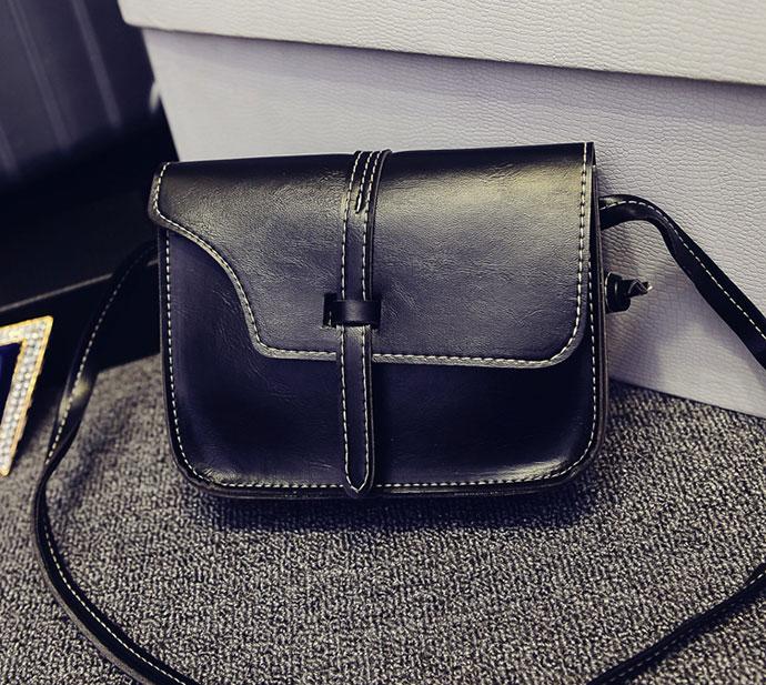 Weibliche Crossbody Mode Candy Farbe Gute Verkauf Stilvolle Umhängetaschen Damen Leder Tasche Rosa Schwarz Rose