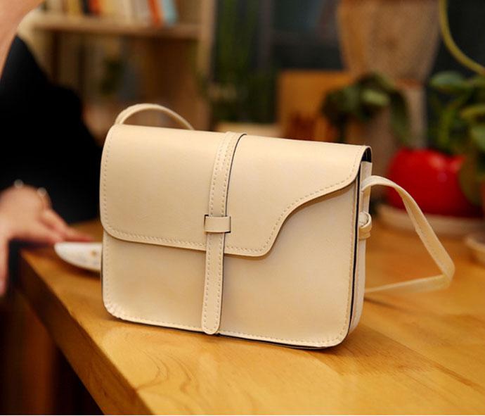 Weibliche Crossbody Mode Candy Farbe Gute Verkauf Stilvolle Umhängetaschen Damen Leder Tasche Rosa Schwarz Rose