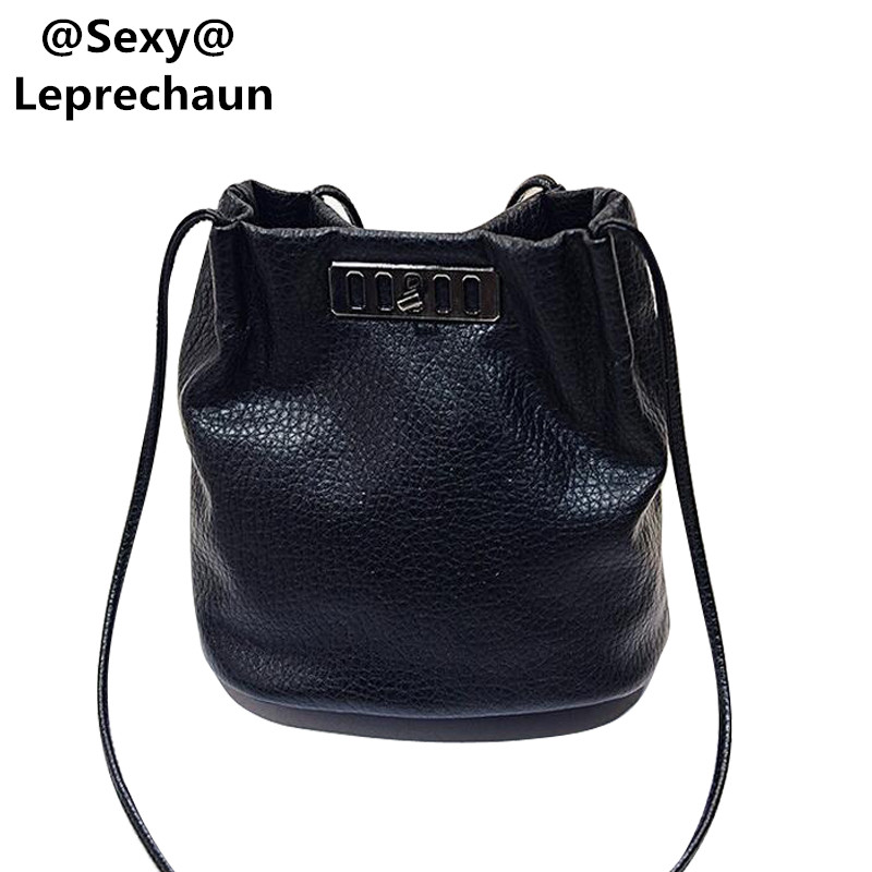 Damen Mode PU Leder Eimer Tasche Designer Marke kleine Schultertasche Crossbody Taschen für Damen Handtasche