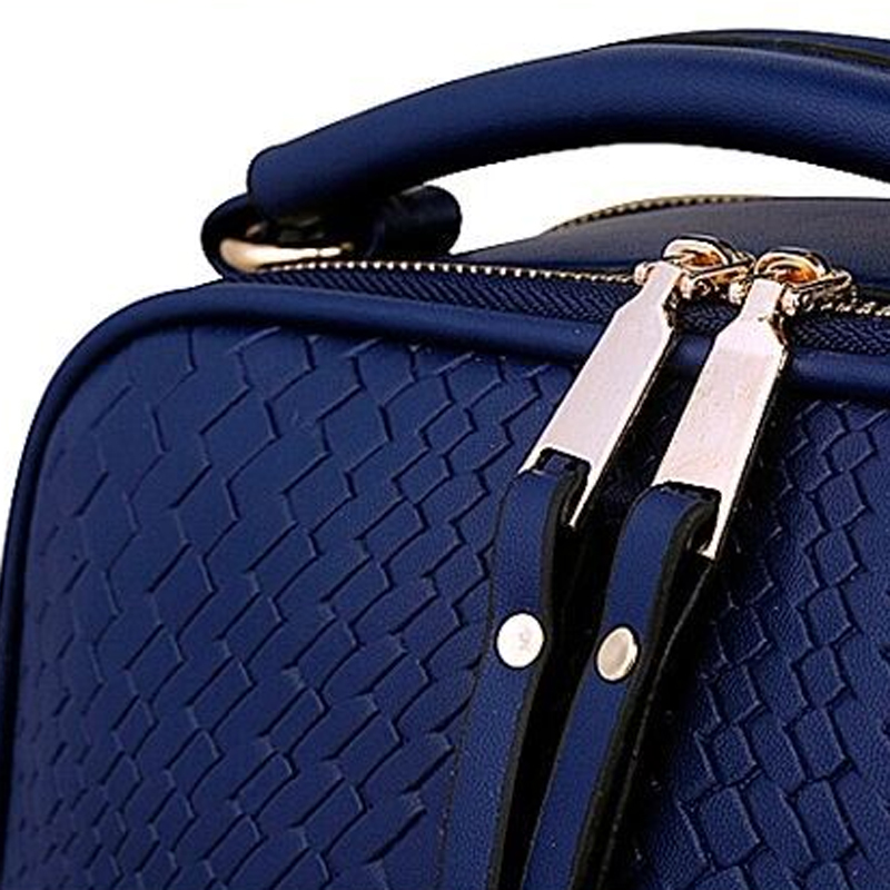 frühling Damen Taschen Weben Quaste Damen Pu Leder Handtaschen Damen Umhängetasche Damen Casual Damen