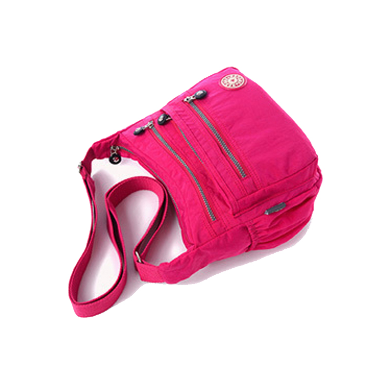 neue Koreanische mode Damen Umhängetasche Wasserdichten nylonTasche Schulter Messenger Multilayer Tasche