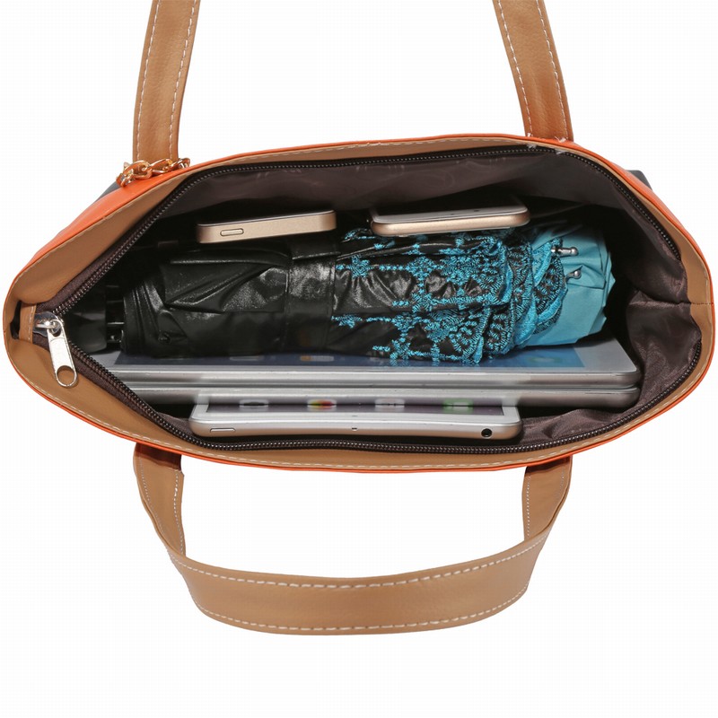 Mode Pu Leder Damen Casual Tote Designer Dame Große Tasche Löwenzahn Handtaschen Taschen Einkaufstasche Neue