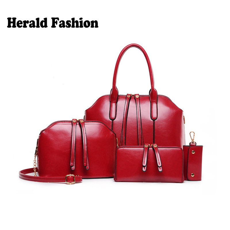 Neue Ankunft Wachs geölt composite Leder beutel Damen Handtaschen schulter Leder Tasche Damen Handtasche Schulter