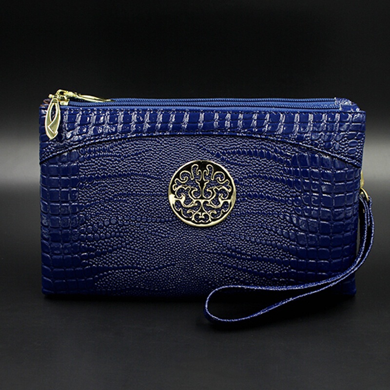 heißer verkauf neue stil doppel Reißverschluss PU Messenger bags Weichen Damen Handtasche 5 farben Mode