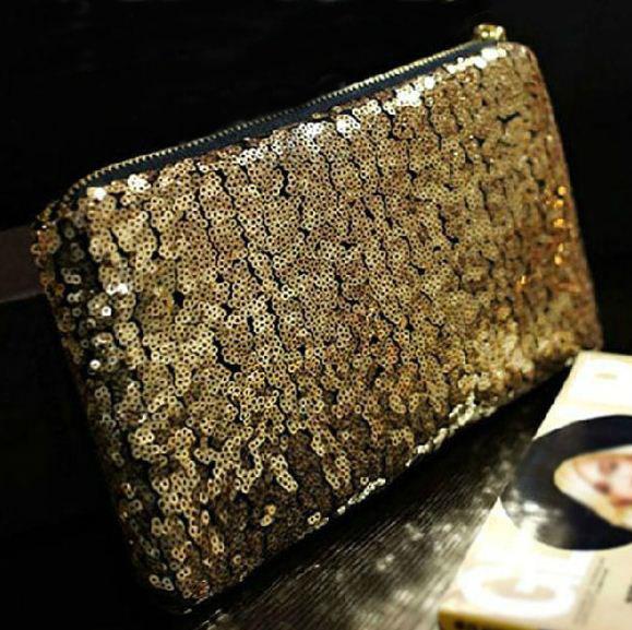 Werbe Mode Damen Clutch Dazzling Pailletten Glitter Funkelnde Handtasche Abendtasche Großhandel Gute
