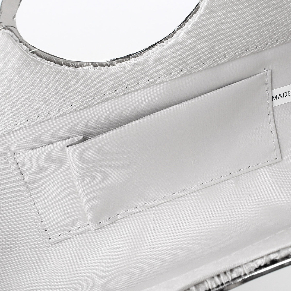 Mode Abendtaschen Handtasche für Elegante Damen Dame Neuen Stil Satin Kristall Clutch Bolsa Feminina