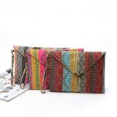 Appliques Floral Orange Damen Handtasche Patchwork Pu Leder Dame Umschlag Tragbare Blume Tag Kupplungen Mode Elegant