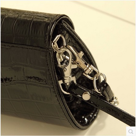 Heißer Designer Mädchen Abend Clutch Taschen Für Damen Crocodile Handtasche 3 Farben tropfen