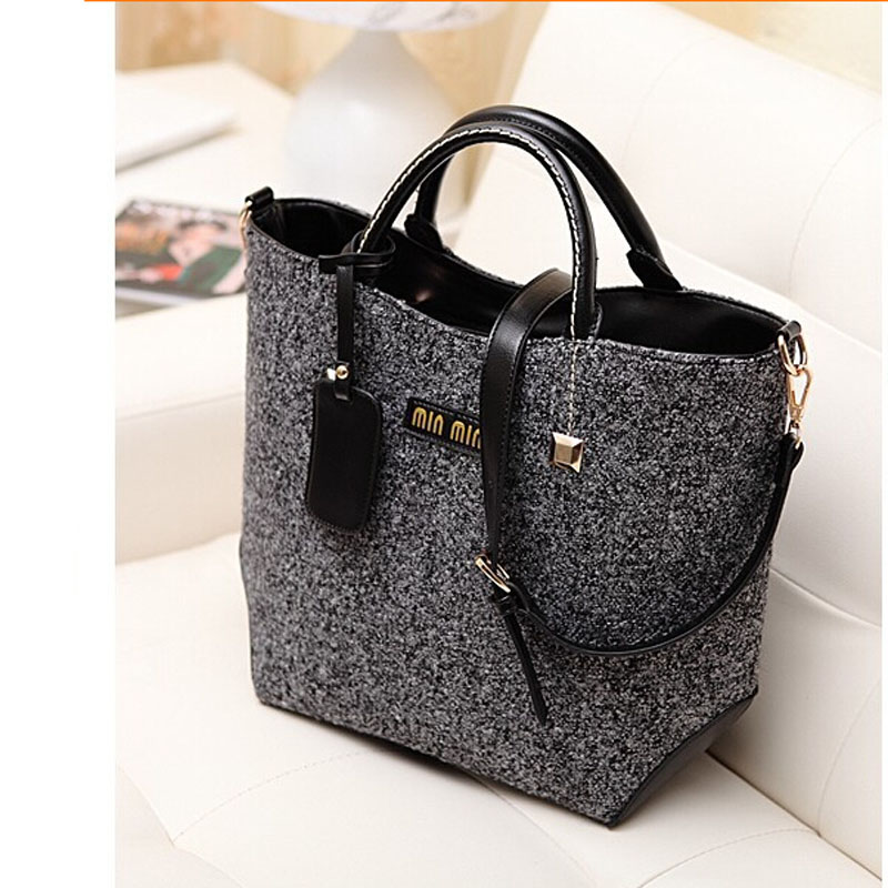 Magie fisch neues Europa und Amerika Damen messenger bags vintage woll Tasche farbe Handtasche woolen umhängetasche