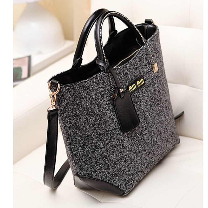 Magie fisch neues Europa und Amerika Damen messenger bags vintage woll Tasche farbe Handtasche woolen umhängetasche