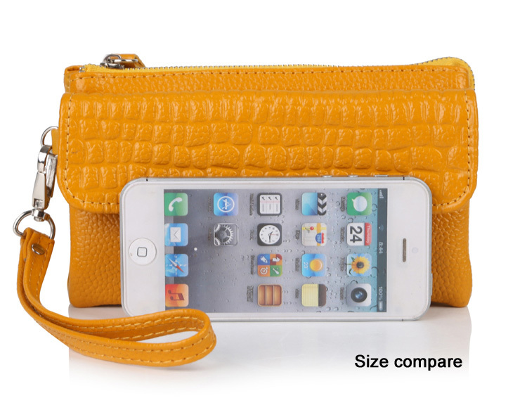 Damen messenger bags weibliche tageskupplung echtem Leder make up Tasche Geldbörse abend Geldbörsen