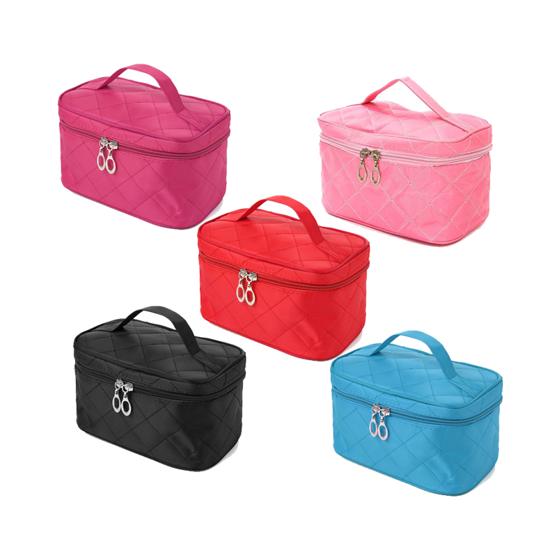 Fashion Lady Organisatorbeutel Multifunktions Kosmetischer Aufbewahrungsbeutel Damen make up Einsatz Mit Taschen Kult