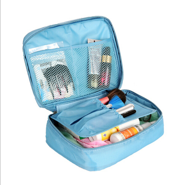 Neue Nylon Multifunktionsverfassungsorganisator beutelDamen Kosmetiktaschen Ourdoor Reisetasche Handtasche Bolsas