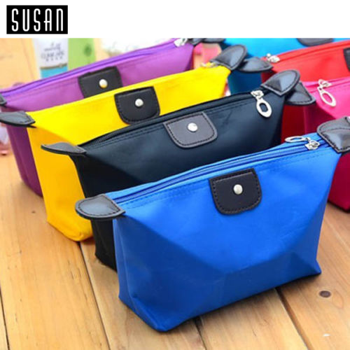 1 stück Multi farben Mode Dame Reise Kosmetik Bilden Tasche Clutch Handtasche Lässige Purse