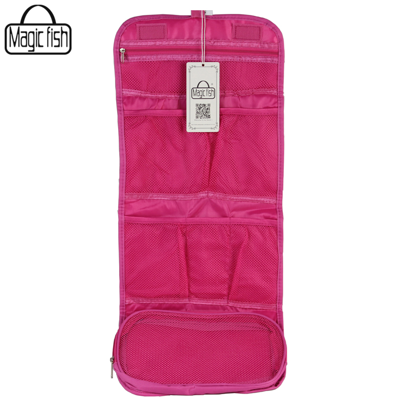 Neue leinwand multi Funktion make up Tasche veranstalter Taschen Damen kosmetische fälle im freien große