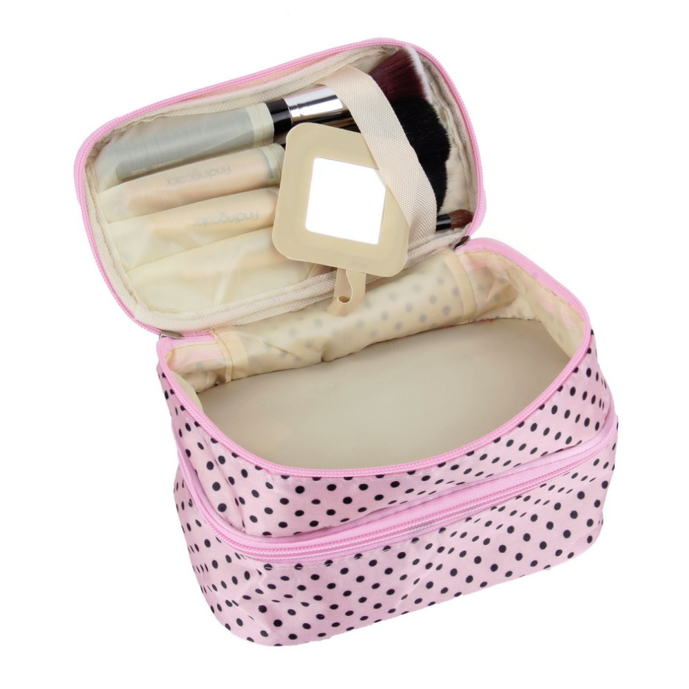 Kosmetiktasche Make Up Dot Zip Bag Hanging Toiletry Reise Handtasche