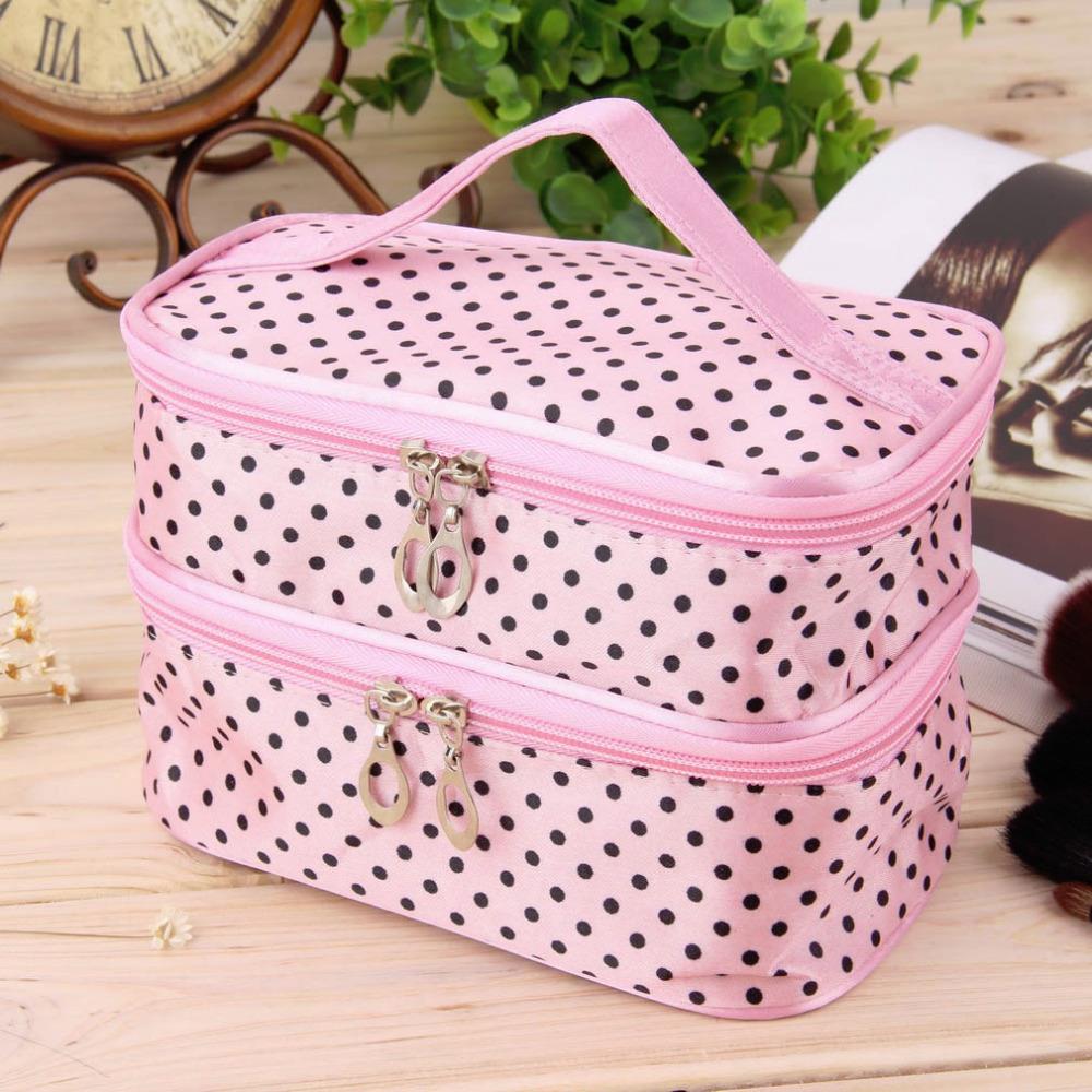 Kosmetiktasche Make Up Dot Zip Bag Hanging Toiletry Reise Handtasche