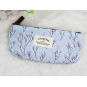 neue Blumenblumen Bleistift Kugelschreiber LeinenTasche Kosmetik Werkzeug Tasche Aufbewahrungstasche Geldbörse