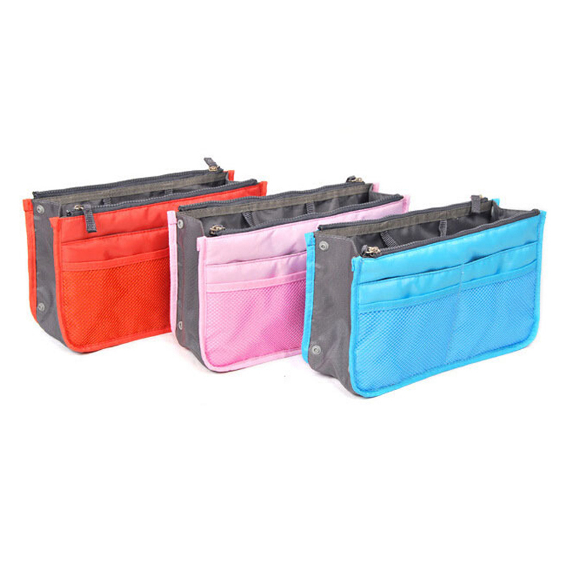 Neue hot verkauft nylon wasserfestes make up Taschen veranstalter Damen kosmetische fälle outdoor Reisetasche