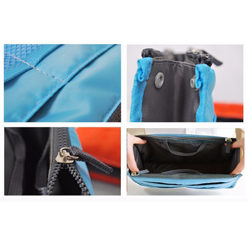 Neue hot verkauft nylon wasserfestes make up Taschen veranstalter Damen kosmetische fälle outdoor Reisetasche